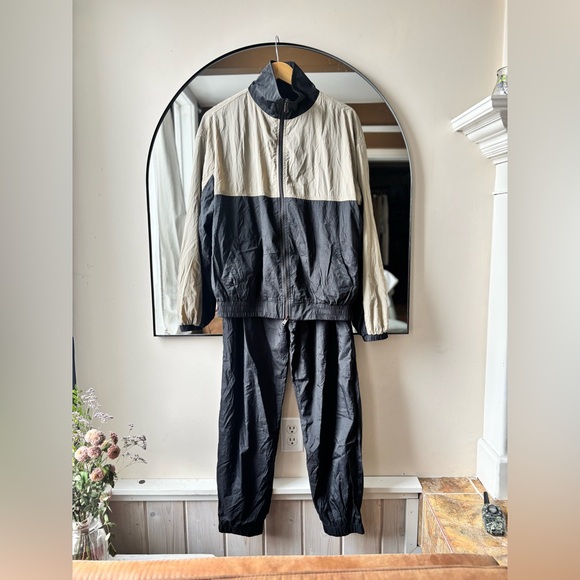BRUNETTE THE LABEL | Serena oversized track suit | size m/large - Picture 2 of 9
